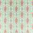 Ixora Sky/Cascade/Vermillion Fabric by Harlequin