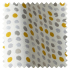 Made To Measure Curtains Dot Dot Ochre Swatch 1