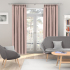 Made To Measure Curtains Dupion Faux Silk Powder Pink