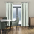 Pencil Stripe Duckegg Curtains