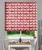 Made To Measure Roman Blinds Cluck Cluck Scarlet 1