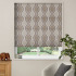 Roman Blind Deco Chrome