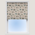 On The Farm Linen Roman Blind