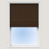 Made To Measure Roman Blind Oslo Mahogany