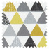 Made To Measure Roman Blind Pyramids Noir Swatch 1