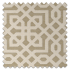Roman Blind Trellis Champagne Fabric Sample