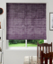 Made To Measure Roman Blinds Alessia Velvet Aubergine A
