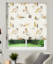 Made To Measure Roman Blinds Best Of Friends Cream 1