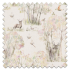 Roman Blinds Enchanted Forest Cream Fabric Sample