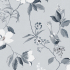 Meadow Silver Blackout Fabric Sample