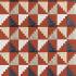 Mehari Harissa/Oyster/Charcoal Fabric by Harlequin