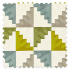 Swatch of Mehari Lime/Harbour/Stone