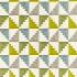 Mehari Lime/Harbour/Stone Fabric by Harlequin