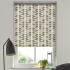 Multi Stem Warm Grey Light Filtering Roller Blind