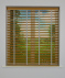 Oak Inspirewood Venetian Blind with Dark Grey Tape