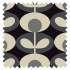 Swatch of Oval Flower Cool Grey