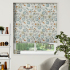 Electric Roman Blind in Parchment Eau De Nil