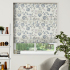 Electric Roman Blind in Parchment Feather