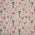 Made To Measure Curtains Flower Press Rose Water Flat Image