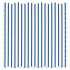 Swatch of Ribbon Stripe Lapis