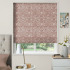 Roman Blind in Rococo Rosemist