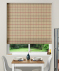 Made To Measure Roman Blind Bamburgh Cranberry 1