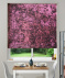 Made To Measure Roman Blind Crush Velvet Berry 1