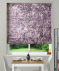 Made To Measure Roman Blind Crush Velvet Grape 1