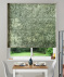 Made To Measure Roman Blind Crush Velvet Olive 1