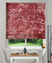 Made To Measure Roman Blind Crush Velvet Rose 1