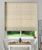 Made To Measure Roman Blind Dotty Chintz 1