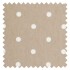 Roman Blind Dotty Taupe Swatch