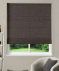 Made To Measure Roman Blind Dupion Faux Silk Cocoa