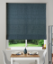 Made To Measure Roman Blind Henley Denim 1