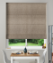 Made To Measure Roman Blind Henley Mocha 1