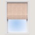 Made To Measure Roman Blind Pencil Stripe Coral Fabric Sample