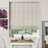 Pencil Stripe Dove Roman Blind