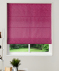 Made To Measure Velvet Roman Blind Pulse Sorbet 1