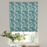 Roman Blind in Acanthus Teal
