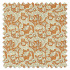 Swatch of Bachelors Button Burnt Orange/Sky