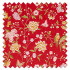 Swatch of Chinoiserie Hall Cinnabar Red
