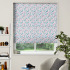 Climbing Blossom Blush Roman Blind