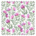 Swatch of Ettrick Fuchsia by Voyage