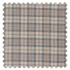 Swatch of Fenton Check Grey/Cinnamon