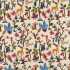 Forest Of Dean Mulberry/Multi Fabric by Sanderson