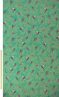 Green Birds Sateen Fabric by Sara Miller