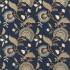 Hakimi Indigo Fabric by Sanderson