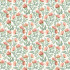 Hawick Rust Cream Fabric by Voyage
