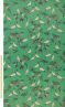 Heron Velvet Green Fabric by Sara Miller