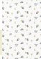 Lemon Cluster Sateen White Fabric by Sara Miller